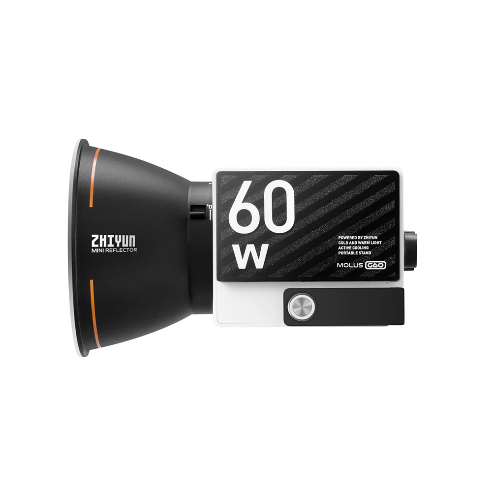 MOLUS G60 COB LED Video Light 60W Pocket Photography Lighting for Studio Video Y