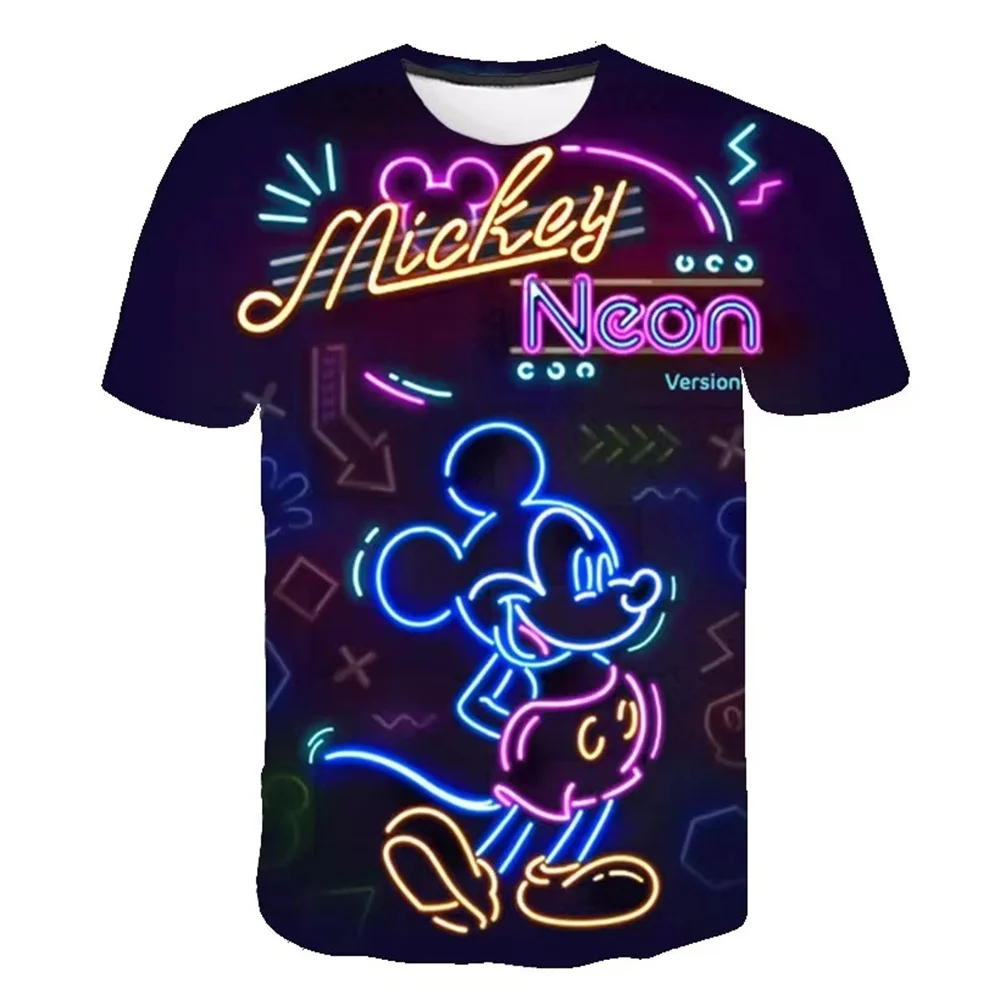 thumbnail image 1 of Camiseta MINISO Disney para niños, camiseta con estampado Harajuku 3D de Sonic, camiseta de verano para niños y niñas, camiseta de manga corta, camiseta de dibujos animados para bebés, 1 of 4