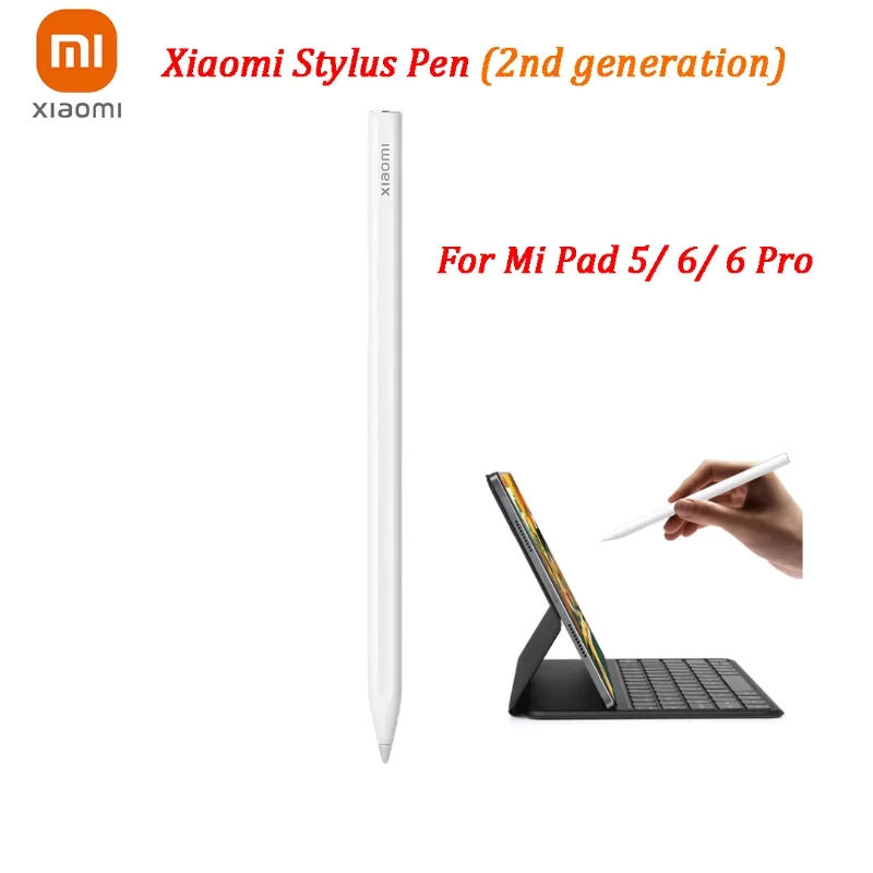 2023 NEW Original Xiaomi Stylus Pen 2 Magnetic Smart Pen for Mi Pad 5 / 6  Pad 5 Pro / 6 Pro Tablet Thin Drawing Pencil 4096 Sens - AliExpress