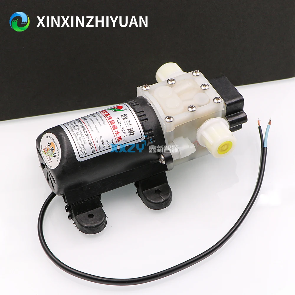 잉크젯 프린터용 UV 평판 기계 PLD-2201 마이크로 다이어프램 워터 펌프, DC24V 35W PLD 미니어처 DC 부스터 잉크 펌프