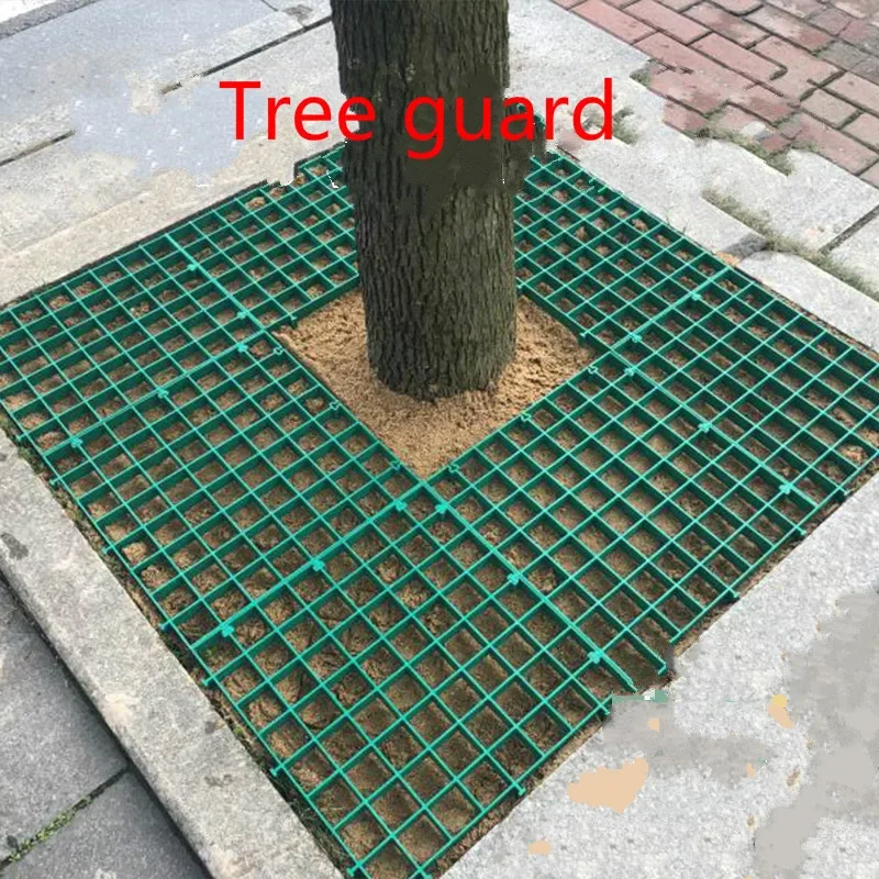 Tree pool Gratings Plastic grass tree guard Widely used in municipal roads, gardens, plaza, commercial residential area 1pcs