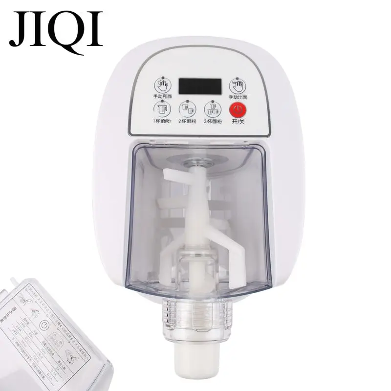Electric Automatic Noodle Press machine with 13 mold Vegetable Grain Noodles Dumpling Maker Pasta Spaghetti Cutter Dough Kneader