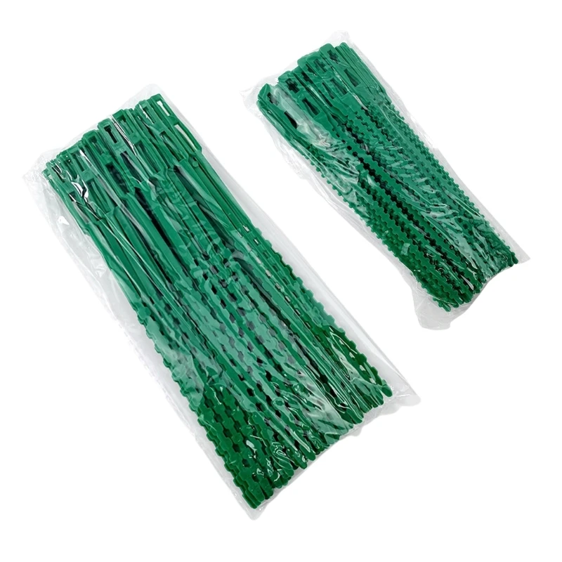 

50Pc Adjustable Garden Plant Twist Ties Garden Cable Ties Cable Ties Flexible Plastic Ties Multi-Use for Secure Dropship