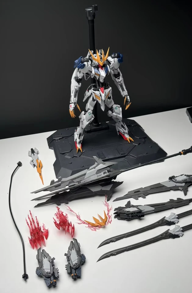 ウルフモデル MG 1/100 バルバトス ルプスレックス 合金スケルトン GK