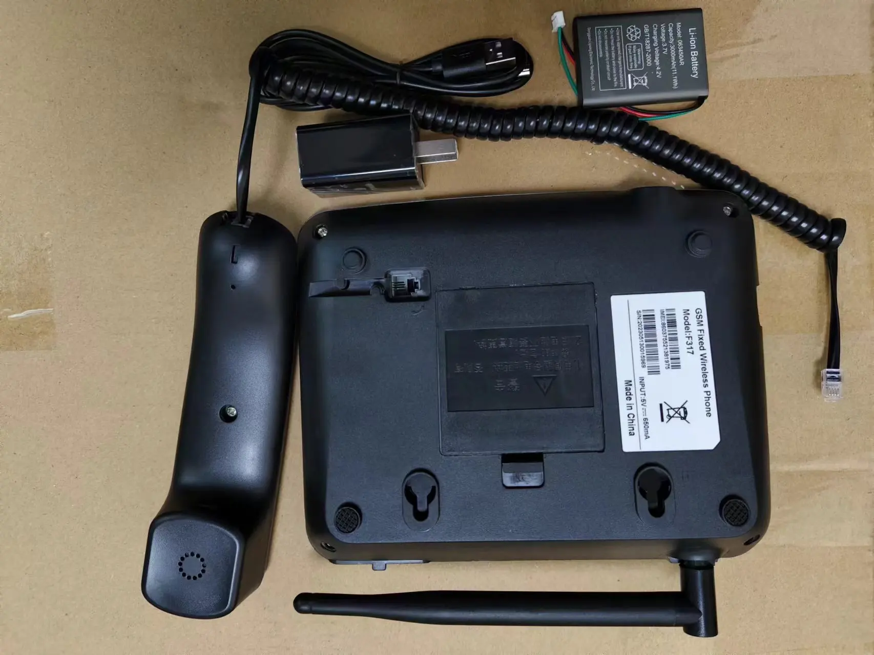 1 Sim card 2G GSM fixed wireless phone FWP Fixed phone