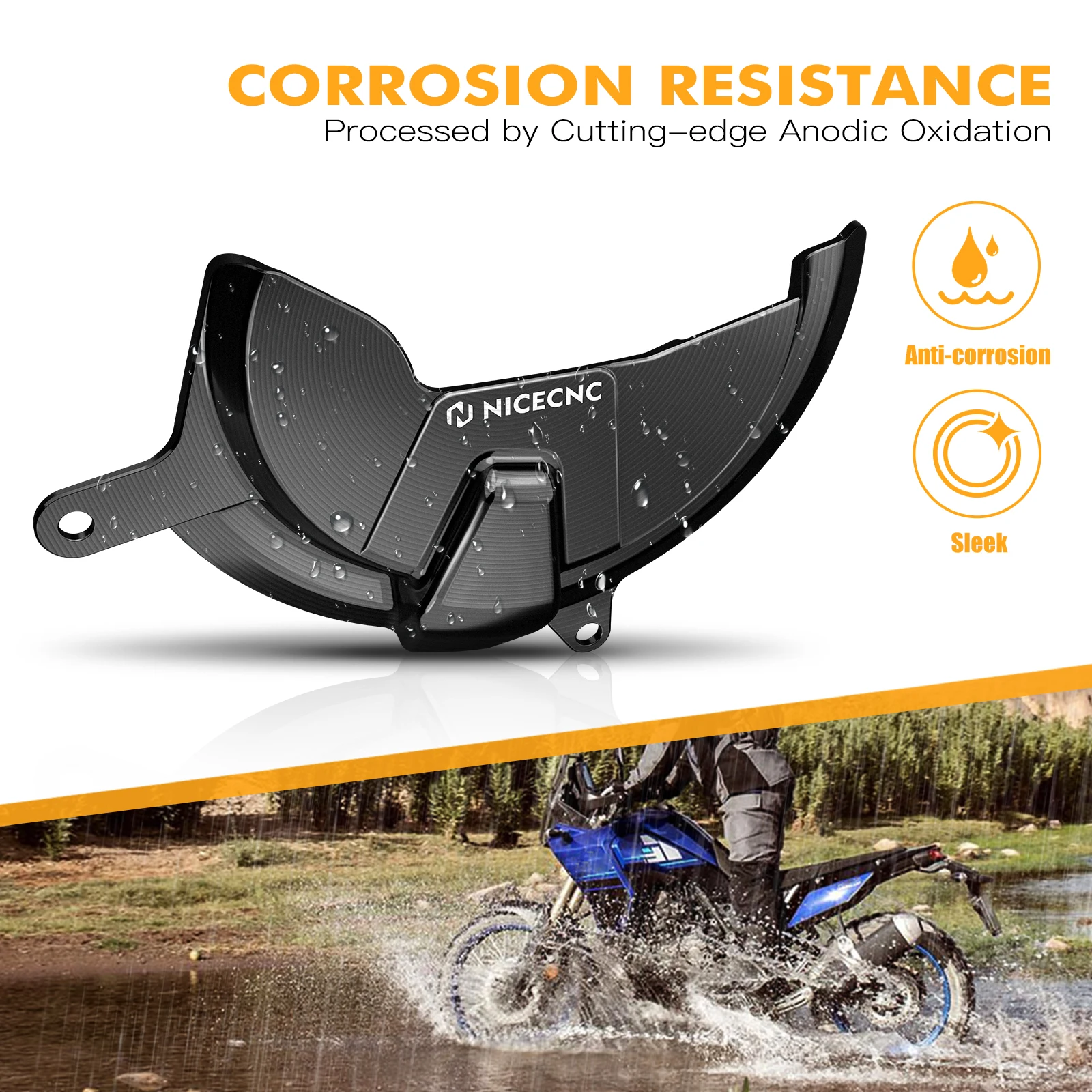 Motorkupplungsschutzabdeckung Wasserpumpenschutzabdeckung für Yamaha Tenere 700 /XTZ700 2019-2024 XSR700 2018-2023 MT07 Rally Edition – Detail 20