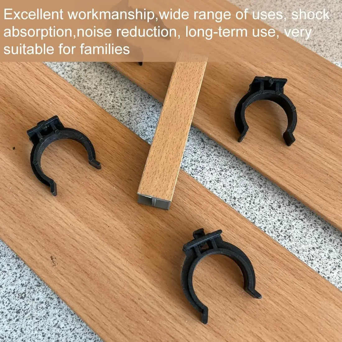 Kitchen Baseboard Hook Plastic Clip 16 Pcs for Baseboard Legs Furniture Kitchen (Diameter 29mm) kitchen baseboard hook clip