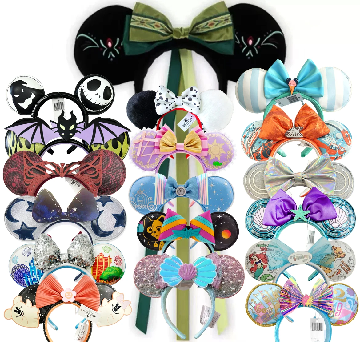Serre-têtes Oreilles Disney: Collection Complète Thèmes Variés