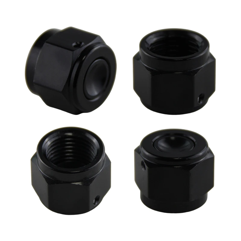 4pcs-aluminum-6-an-an6-9-16-18-adapter-female-flare-cap-plug-nut