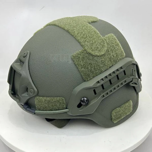 Ballistic Tactical Helmet HDPE Mich2000 Full Cut NIJ IIIA Bulletproof Combat Military For Special Forces 1
