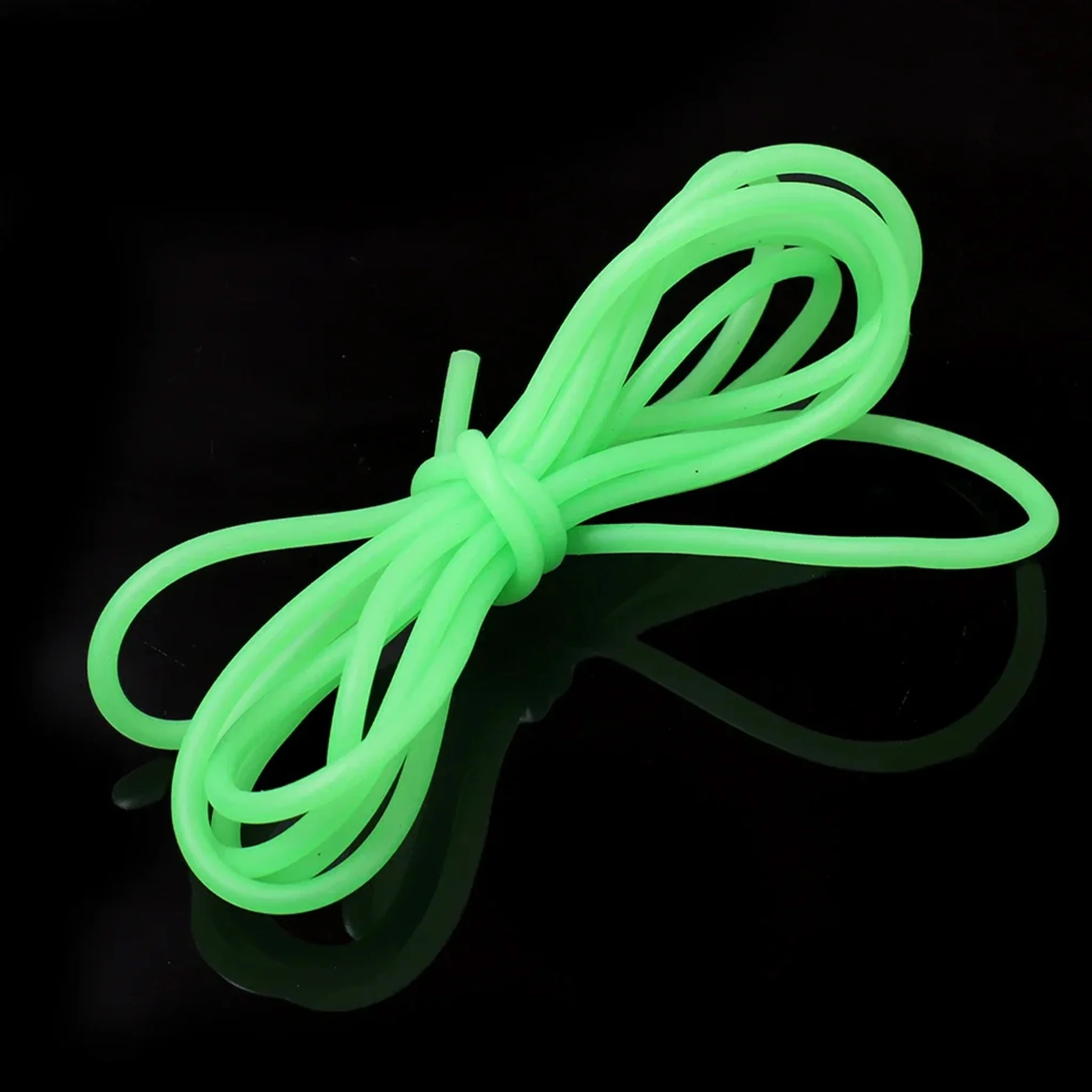 0.8/1/1.5/2mm Luminous Fishing Hose Silicone Anti Rig Tube Tubing Rig Sleeves Deep Sea Fishing Pesca Iscas Fish Tackle Tools