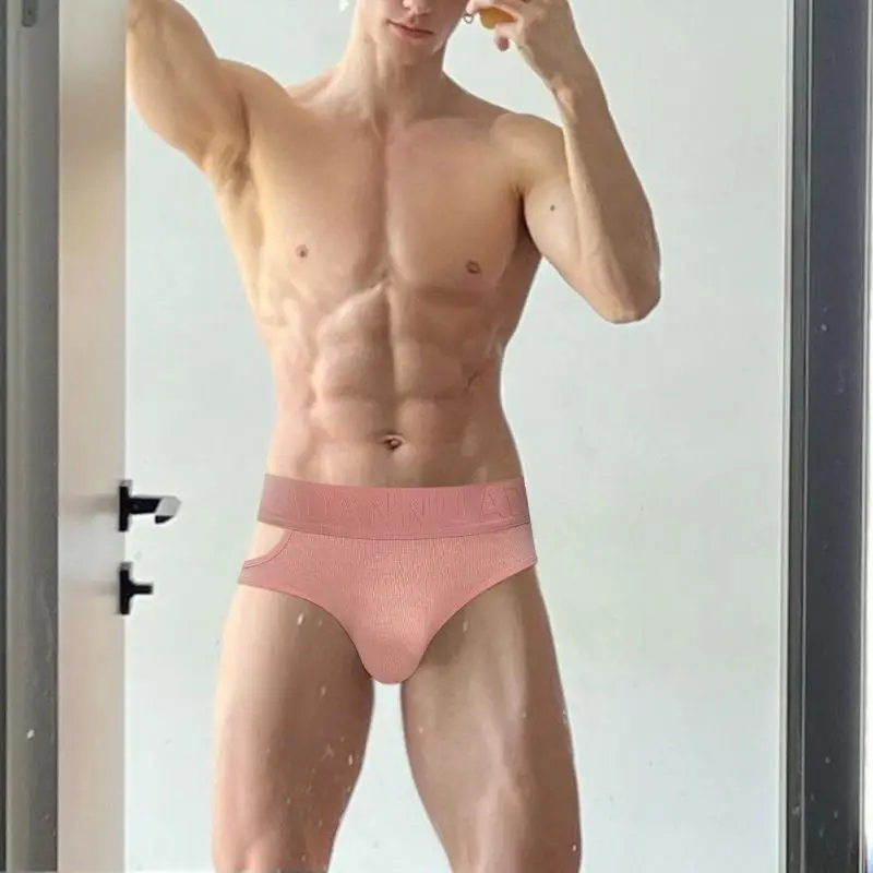 Cotton Sexy Underwear Men Briefs Male Mini Panties Penis Pouch String Low Waist Bikini Hombre Sissy Lingerie Erotic Underpants