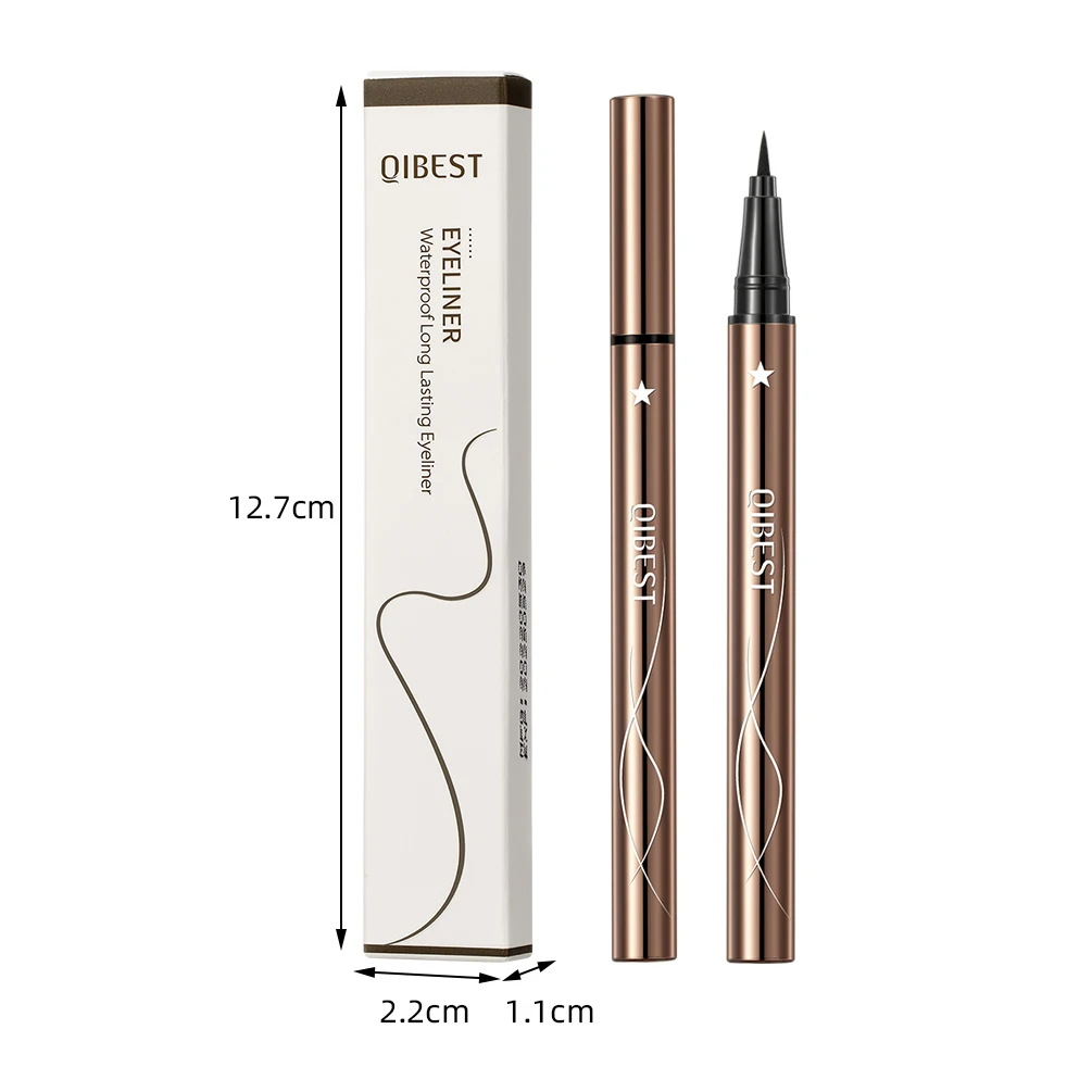 Eyeliner Pencils Liquid Eyeliner Eyeliner Pen Quick Drying Waterproof Precision Long-lasting Black Smooth Make Up Brown