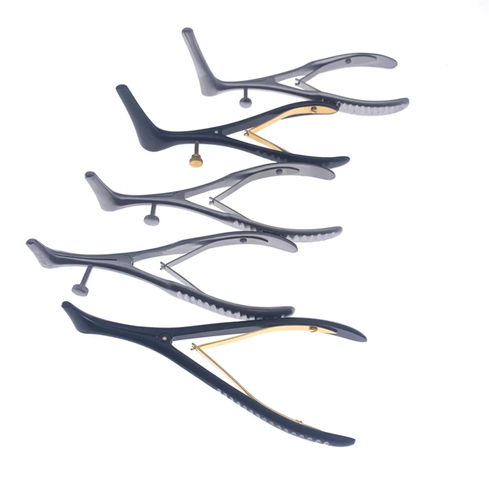

Nose Mirror Speculum Lens Nostril Pliers Nasal Cavity Examination Stainless steel Nasal Expander Nasal Speculum Forceps