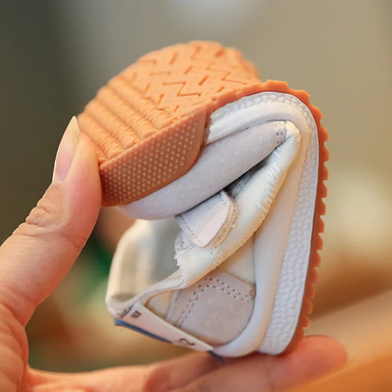 2024 New Spring  Baby Shoes Leather Toddler Boys Casual Shoes Soft Sole Outdoor Tennis Fashion Little Kids Girls Sneakers 5