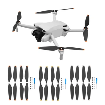 DJI 미니 3 드론 교체용 2/4 쌍 6030F 프로펠러, 미니 3 용 경량 윙 팬 블레이드, 나사 포함 예비 액세서리