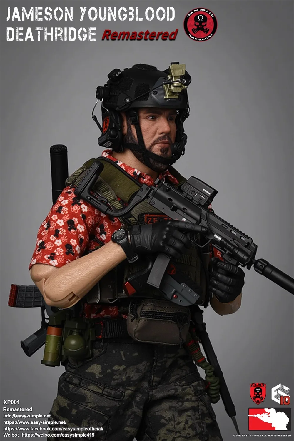 Easy&Simple ES XP001 ZERT Jameson Young Blood Zombie Hunter