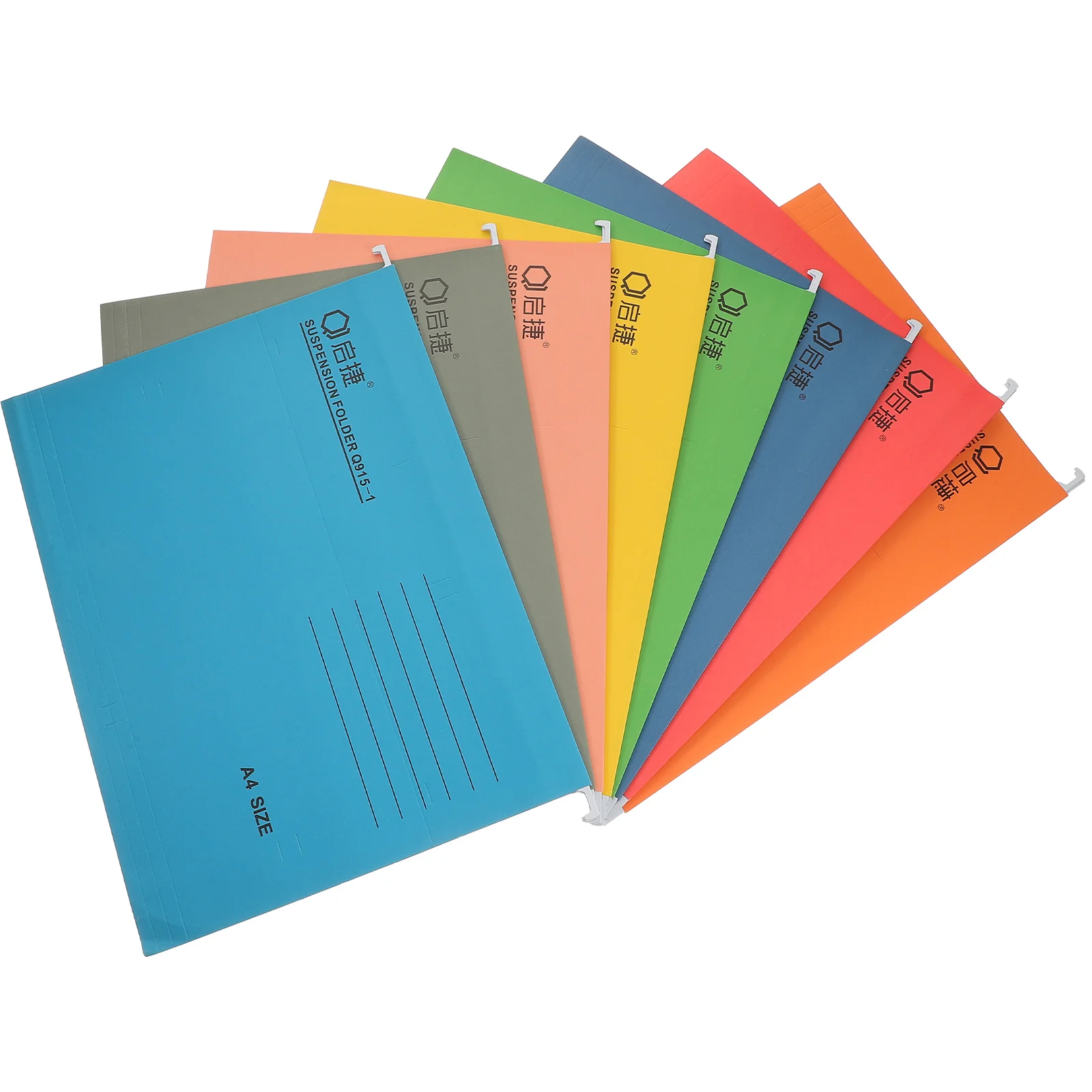 Wall File Organizer 8 PCS Thicken Paper Office Document Stand Documents Holder Organizer File Folder Supplies Hanging