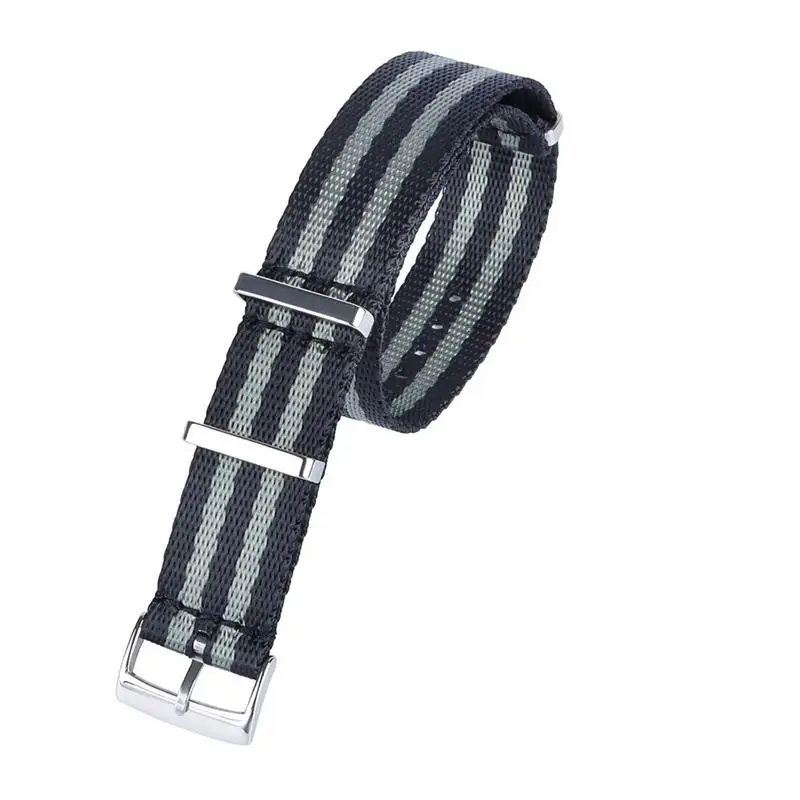 SCHIK High Density Nylon Watch Strap For Omega 007 For Seamaster 300 20mm Canvas Watchband For Rolex Military Sport Bracelet