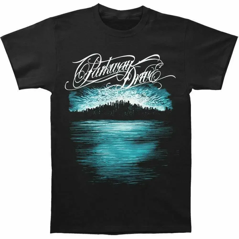 

Мужская футболка Parkway Drive, темно-синего цвета, размер M - 3XL