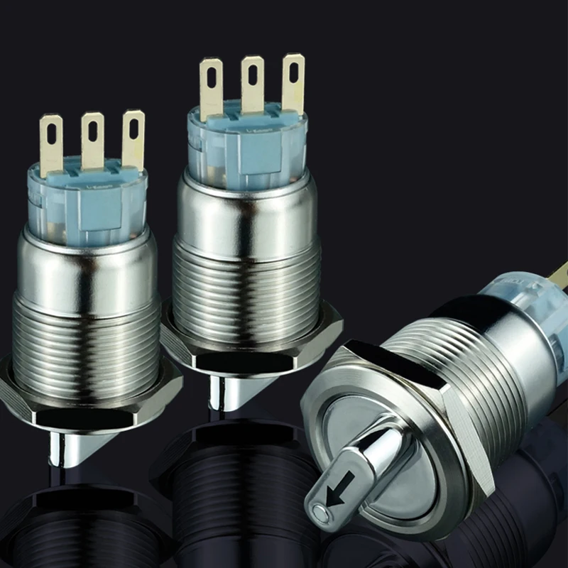 rotativo 2 3 postion 1no1nc 2no2nc 12v