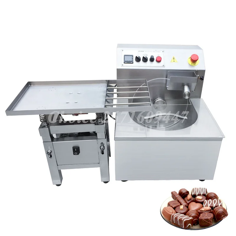 Automatic-Chocolate-Melting-Tempering-Machine-with-Vibration-Table ...
