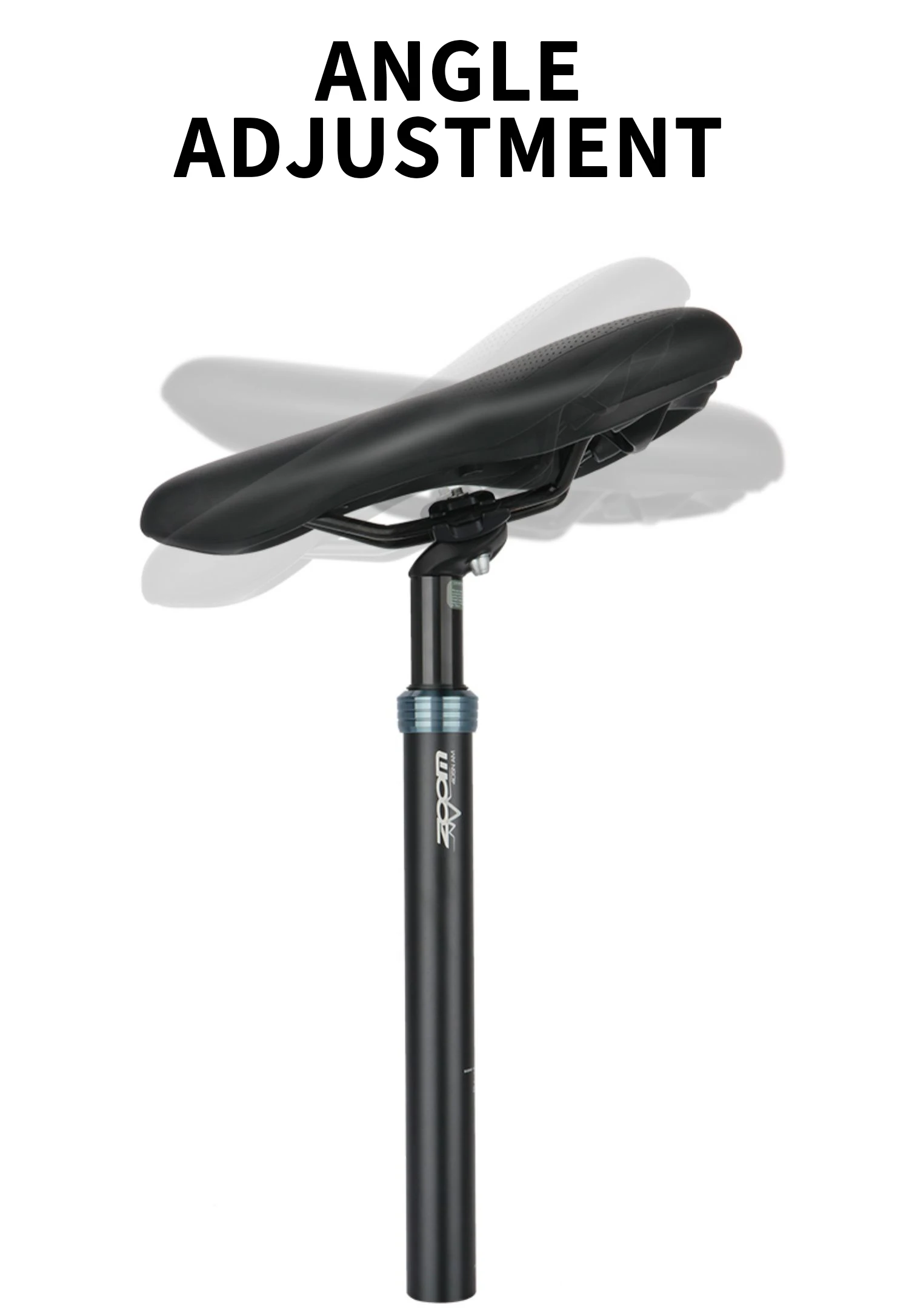 ZOOM Fahrrad Sattel Suspension Sattelstütze Aluminium Legierung Sattelstütze 27,2/30,9/31,6*350mm Fit MTB Straße falten DH Radfahren Zubehör – Detail 6