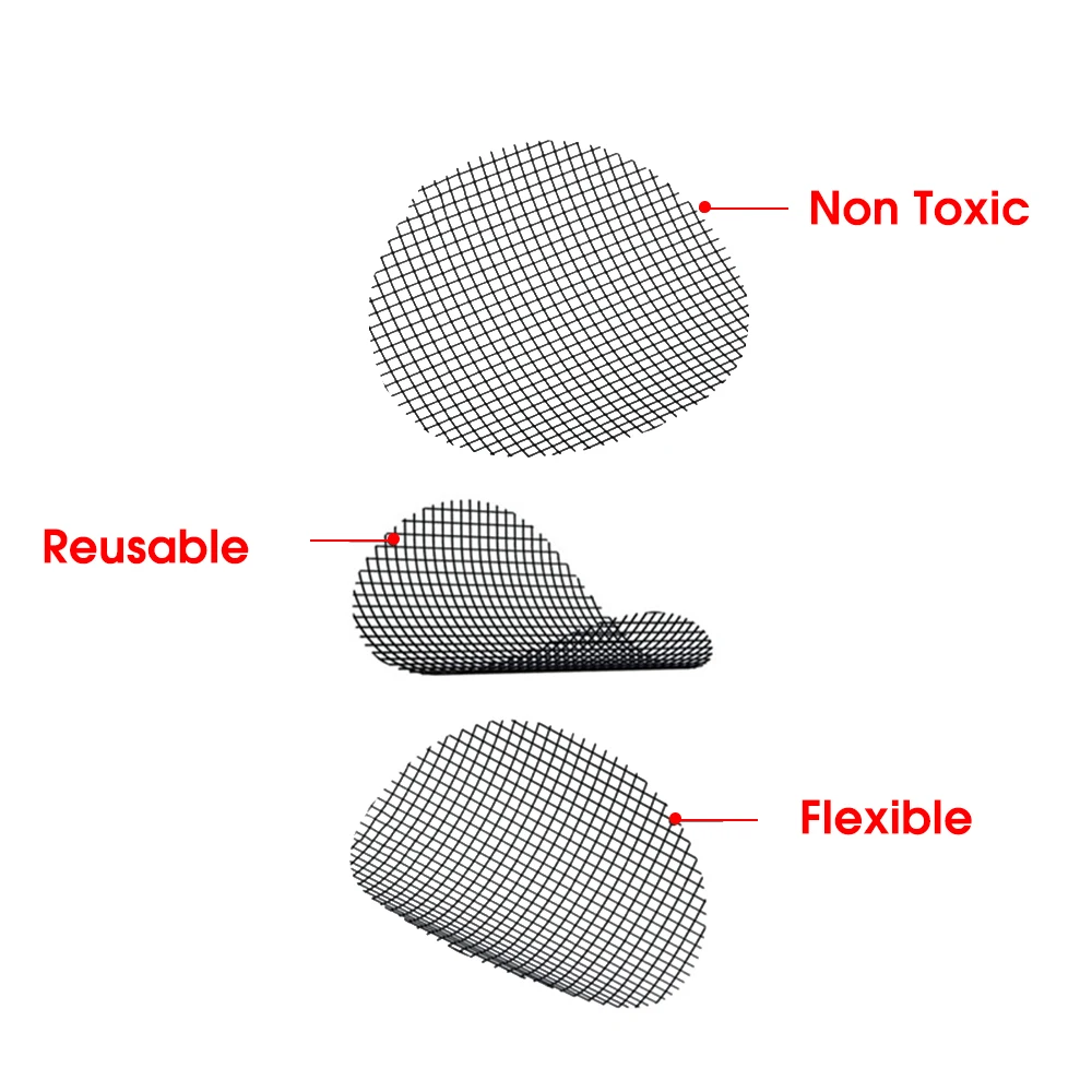 Flower Pot Hole Mesh Pad Round Drainage Hole Screens Mat Prevent Soil Loss for Garden Plant Bonsai Bottom Grid Gasket 50/100PCS gardening potting pad