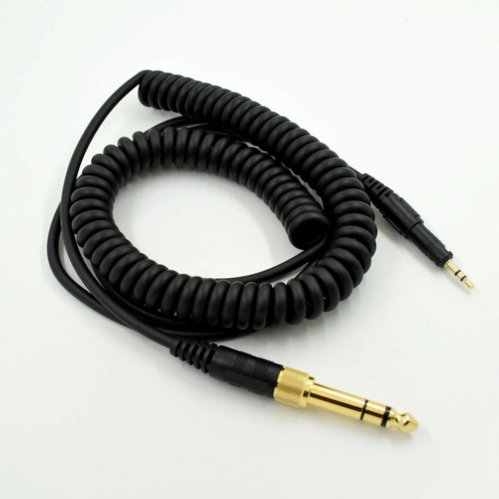 Replacement audio cable for Audio-Technica ATH M50X M40X headphones black 23 AugT2