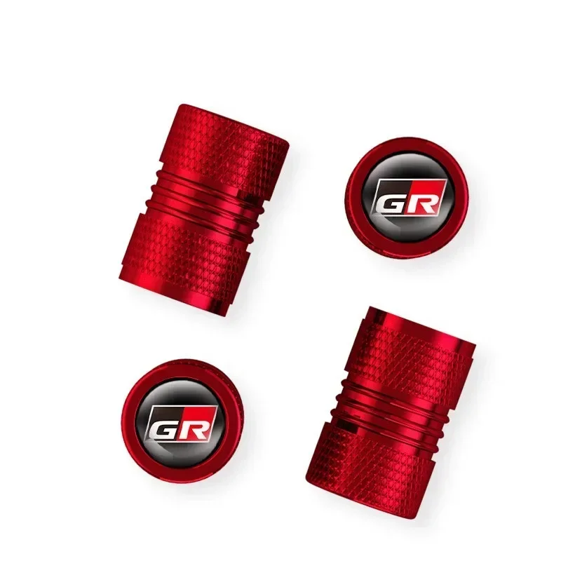 4PCs Auto GR Sport Rad Reifen Vorbau Luftventilkappen für Toyota Gazoo Racing gr86 Prado Prado Avensis Stecker Auto Zubehör – Detail 6