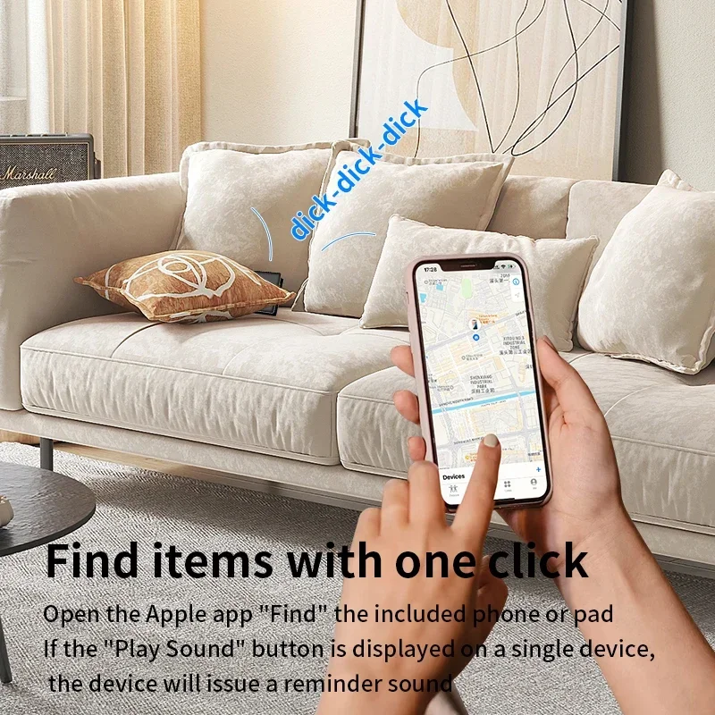 GPS Locator Card Anti Loss GPS Tracking Smart Mini Tag Bluetooth Wireless Charge Find My APP IOS Wallet Phone Tracker