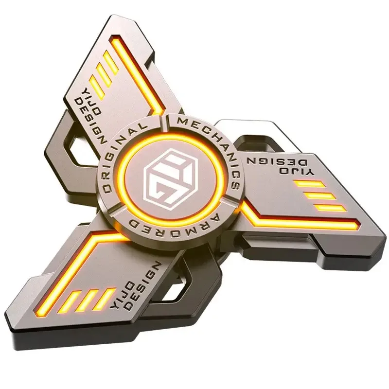 uminous metal EDC fidget spinner stress relief pressure reduction finger toy cool spinner ADHD aids Creativity gift for boys