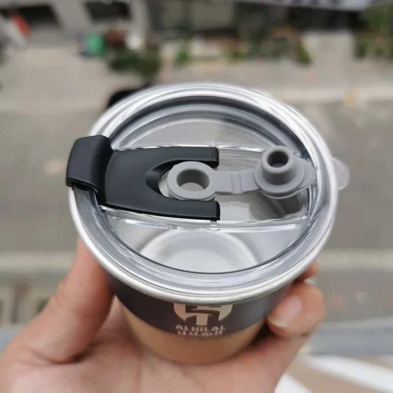 كوب الهلال من الفولاذ المقاوم للصدأ القهوة القدح 3...