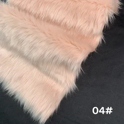 Luxurious Faux Fur Fabric - Medium Thickness, 2.5cm Long Pile, 30x50cm, Ideal for Cosplay and Creative Projects (04)