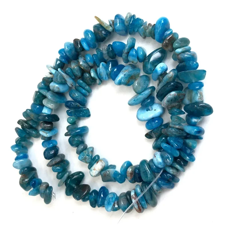 Natural Stone Beads for Jewelry Making - Irregular Crystal Quartz Gravel Beads, 16-Inch Strand