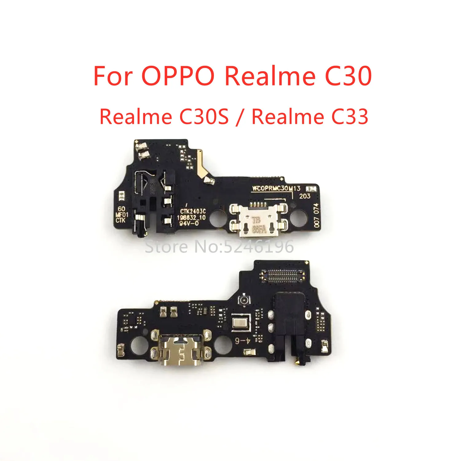 Connecteur De Charge USB-C Pour OPPO Realme X / XT / X2 – Port DC Doré, Remplacement Pratique