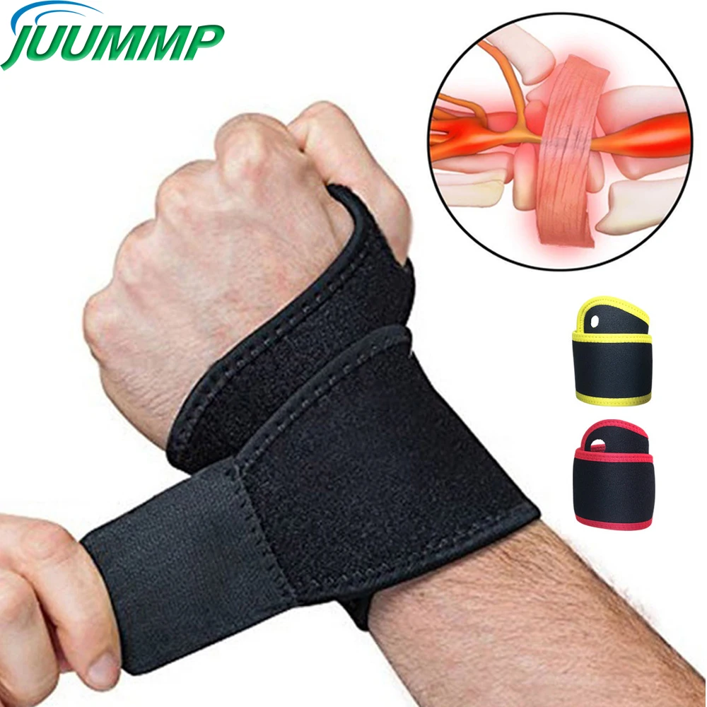 

JUUMMP 1Pcs Carpal Tunnel Wrist Brace Adjustable Wrist Support Brace Wrist Compression Wrap Pain Relief Arthritis Tendinitis