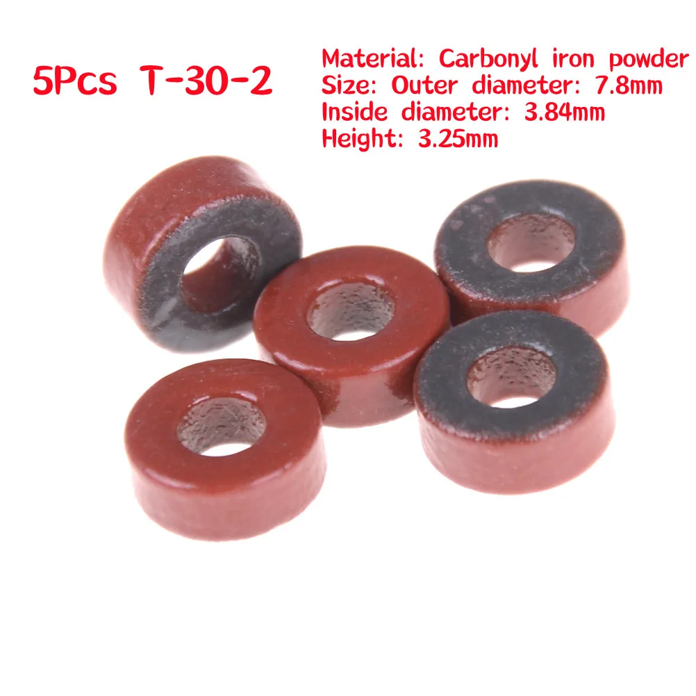 Lote De Toroides Micrometals T37-6, T50-6, T68-6 – 4 Unidades De Cada Tipo, Núcleo De Polvo De Hierro