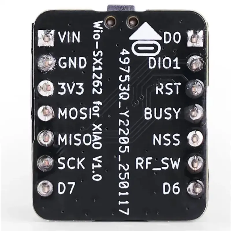 XIAO 시리즈 개발 보드용 ABZZ-Lora 모듈 Wio-SX1262 868Mhz/915Mhz 이중 주파수 Semtech SX1262 칩