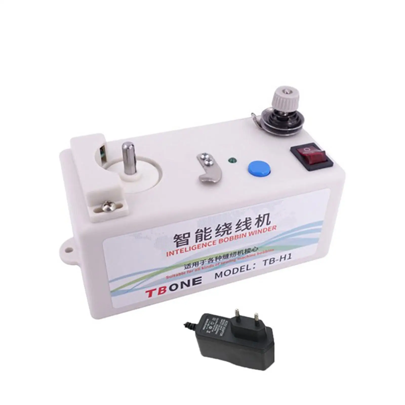 Bordado automático de bobina de bobina para principiantes bordados de devanado de hilo Automatic Bobbin Winder Electric for Beginners Yarn Winding Embroidery