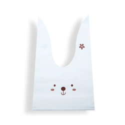 Cute Rabbit Ear Gift Bags - Fun and Festive Packaging for Cookies, Candy, and Snacks (B)