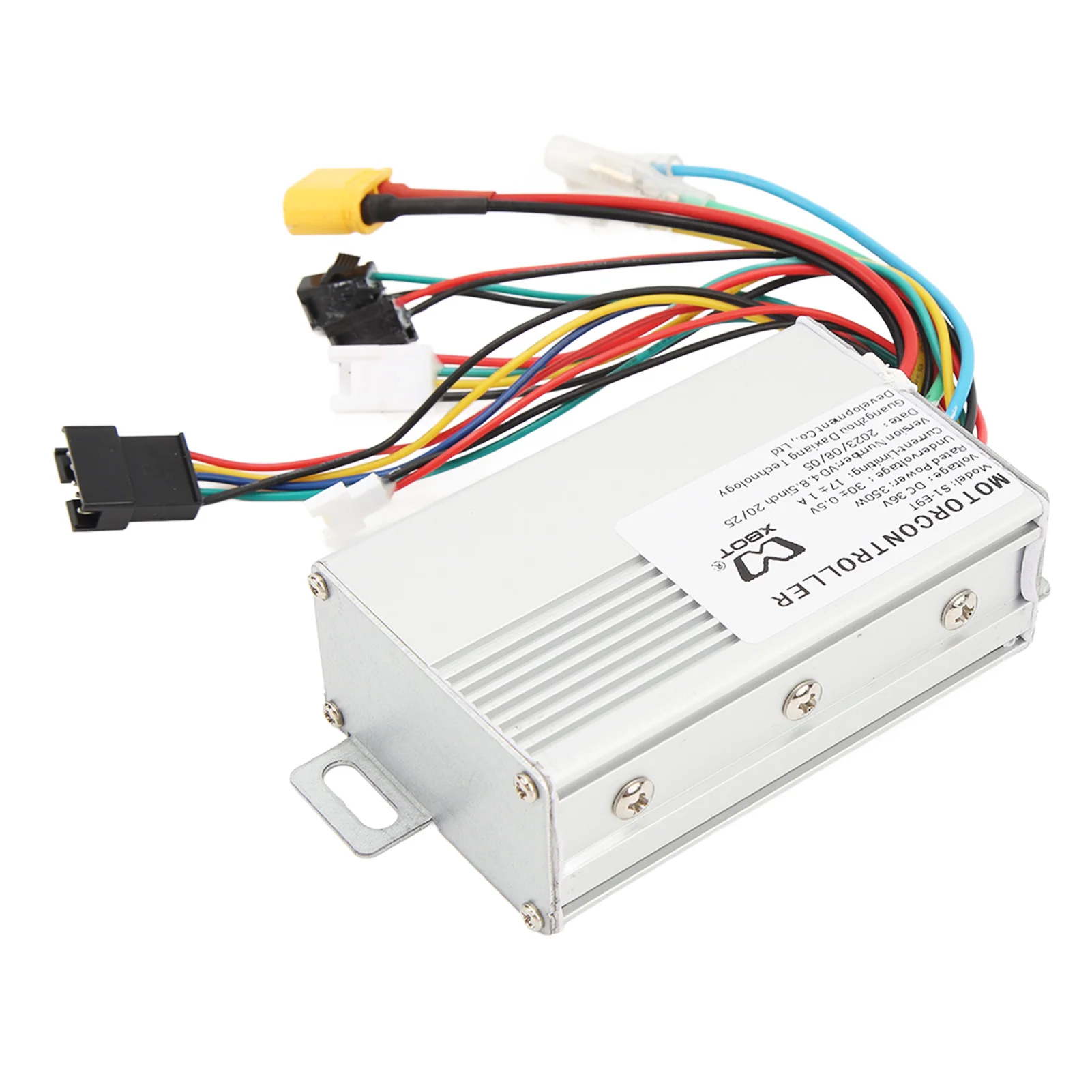 Electric Bike Motor Controller High Temperature Resistant Good Heat Dissipation Electric Scooter Controller for Cycling