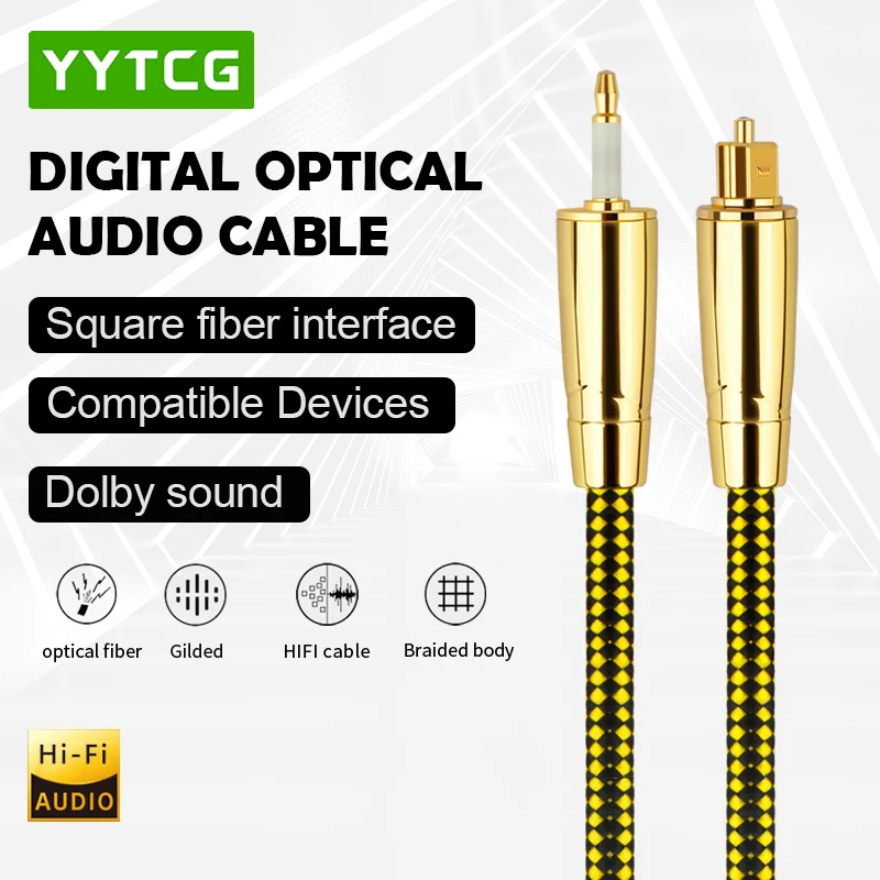 1.5m cable TOSLINK óptico digital