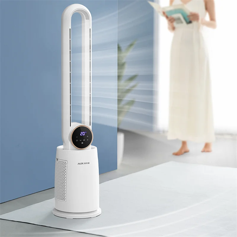 مروحة برجية خالية من الشفرة مع جهاز تحكم عن بعد 12...