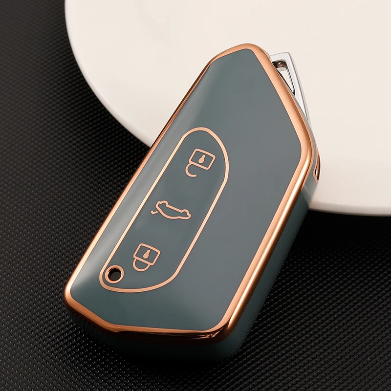 TPU Car Remote Case Key Cover for Skoda Octavia A8 MK8 MK4 2020 2021 for Seat Leon Fr Mk4 Cupra Formentor for VW Golf 8 ID-4
