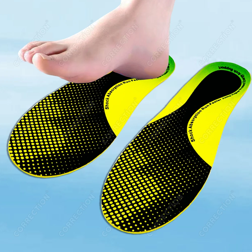 Advanced Carbon Fiber Arch Support Insoles - High Rebound & Antibacterial Sport Cushion