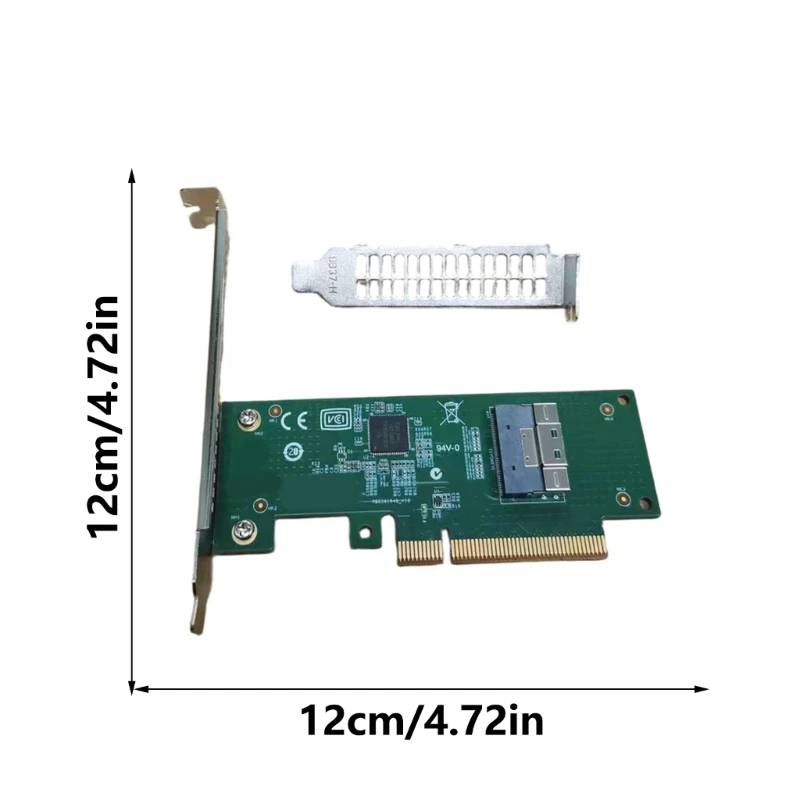 PCIe4.0 to SFF-8654 Host Adapter Motherboards PCIE Adapter Controller