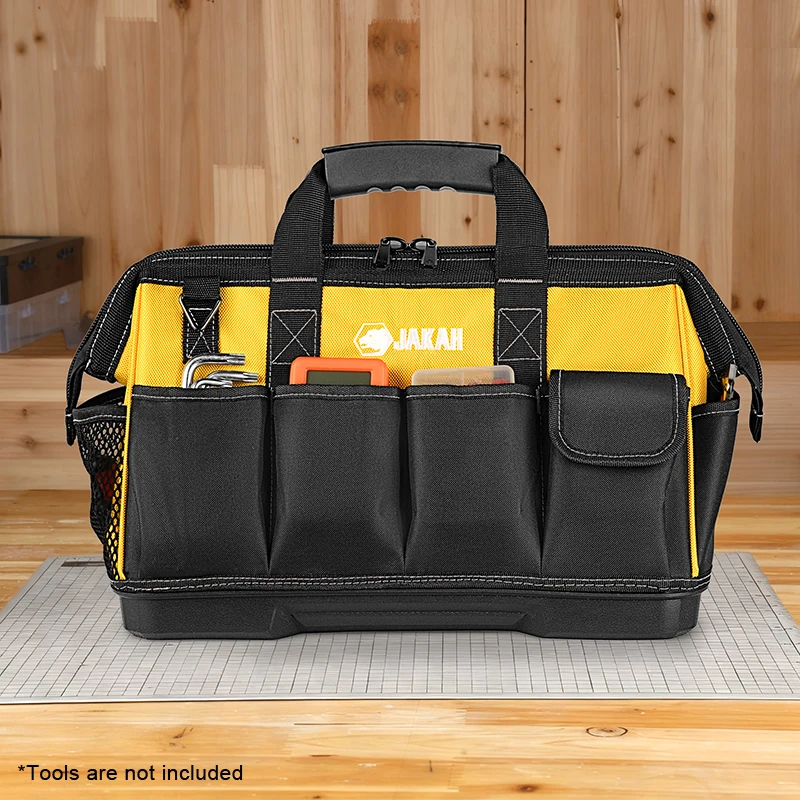 JAKAH Multifunktionale Werkzeugtaschen 1680D Oxford-Stoff Elektriker-Taschen Wasserdicht Verschleißfest Hochkapazitäts-Aufbewahrungstaschen JK-168 – Detail 4