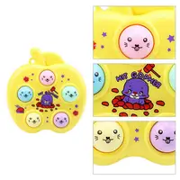Mole Keychain Electronic Fidget Toy Mini Hamster Mole Keychain Lightweight Electronic Fidget Toy Classic Colorful For Adult And 2