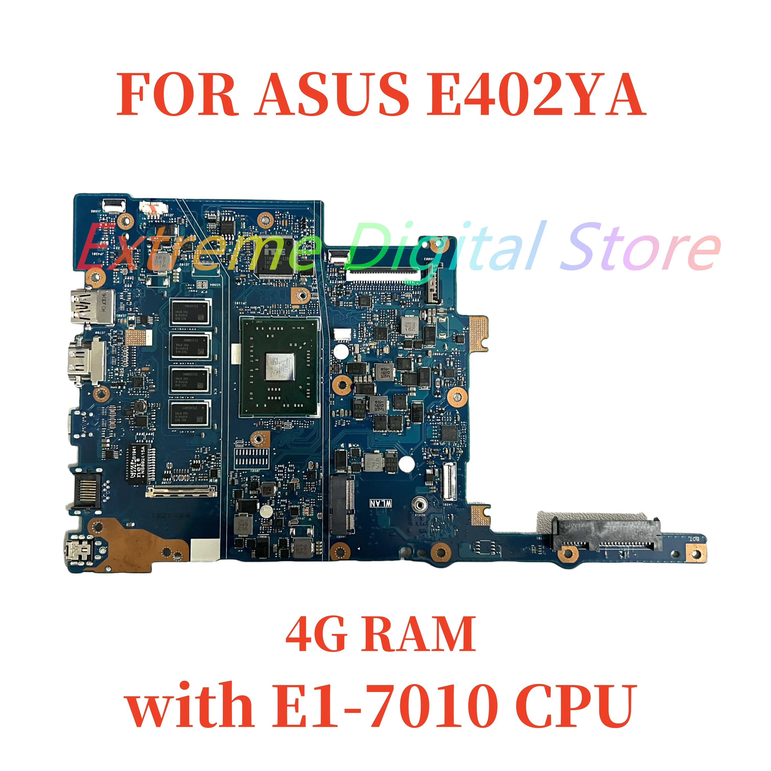 Asus Carte Mère Amd E2-7015 4go Pour Pc E402ya,F402ya,L402ya,R417ya,X402ya